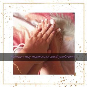pamper myself with a manicure and pedicure