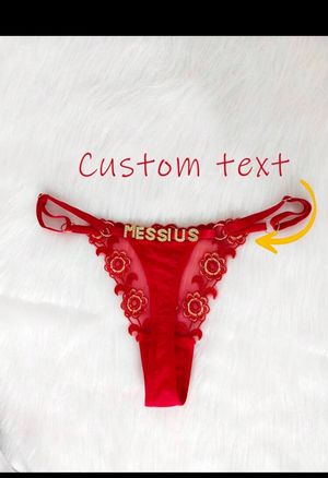 Your name on my panties