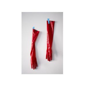 Red Latex Gloves