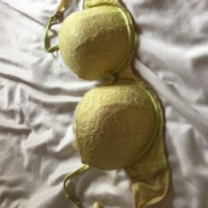 Worn Yellow Bra