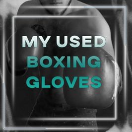 My used boxing gloves