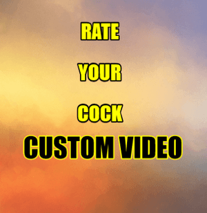 Rate Your Cock Custom Video