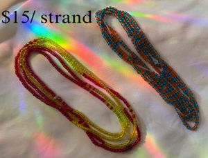 Worn Waist Beads