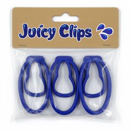 Juicy Clips 3 Pack Blue