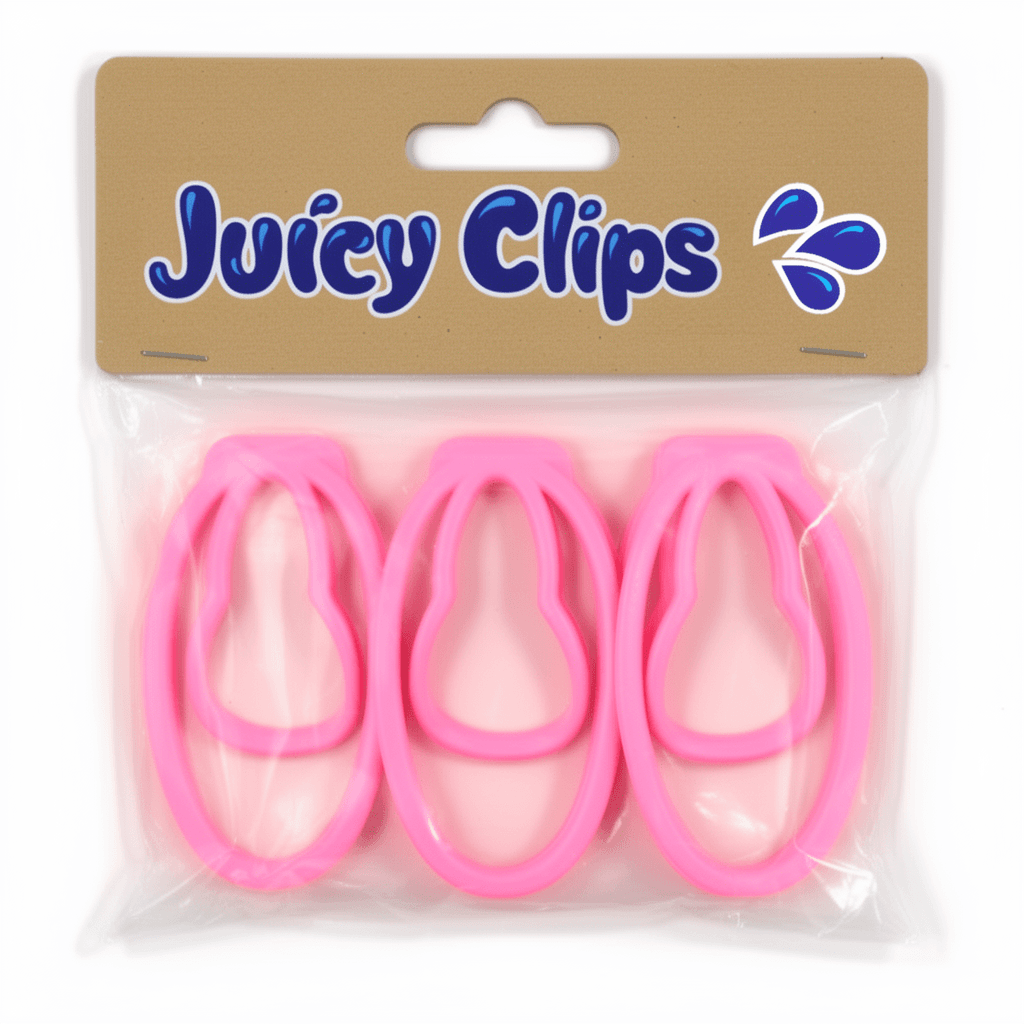 Juicy Clips 3 Pack Pink