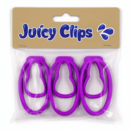 Juicy Clips 3 Pack Purple