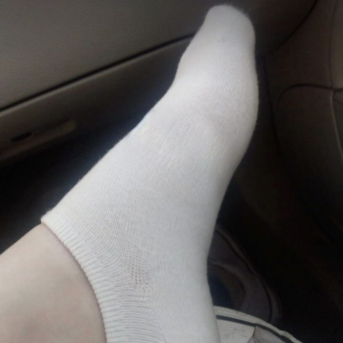 White Ankle Socks