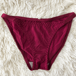 Red panties simple but tasteful