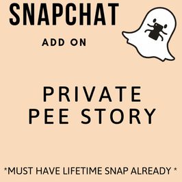 Snapchat Private Pee Story