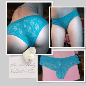 Blue Lace Cheeky