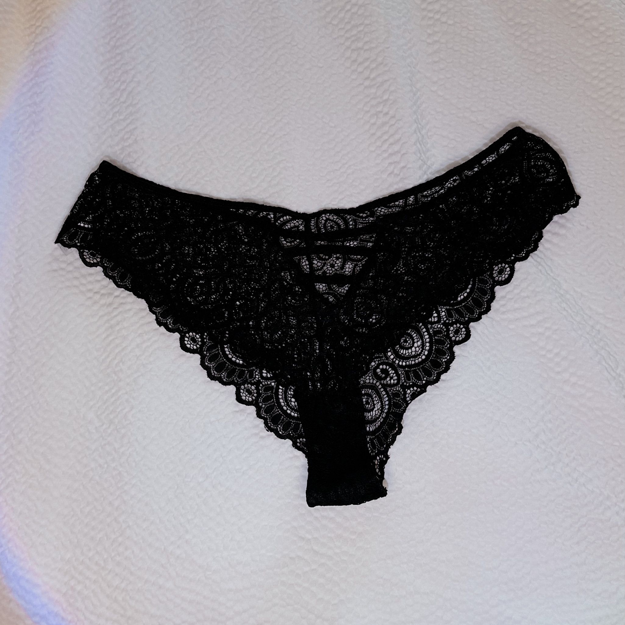 BLAKC LACE PANTIES
