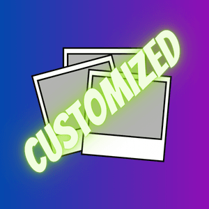 Customized photo set