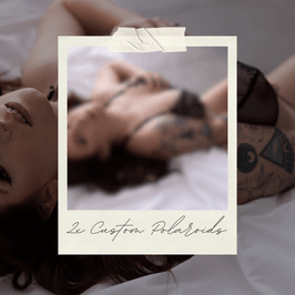2 Custom Polaroids