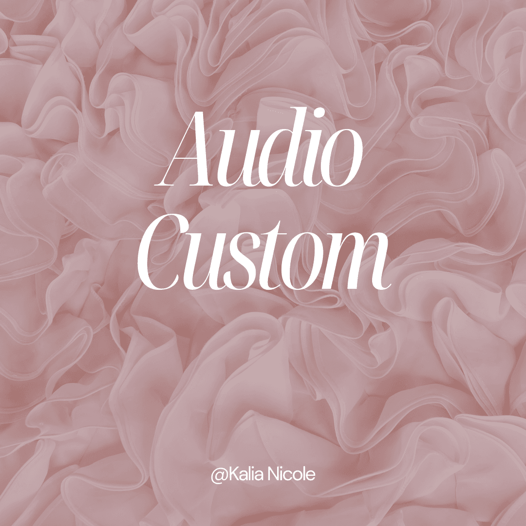 Custom Audio