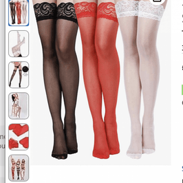 1 Pair of Stockings with my Spit or Fluids