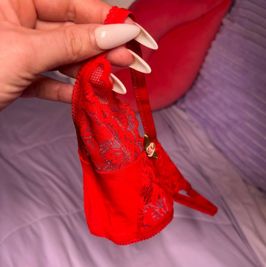Red Thong Panty
