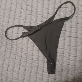 Black thong