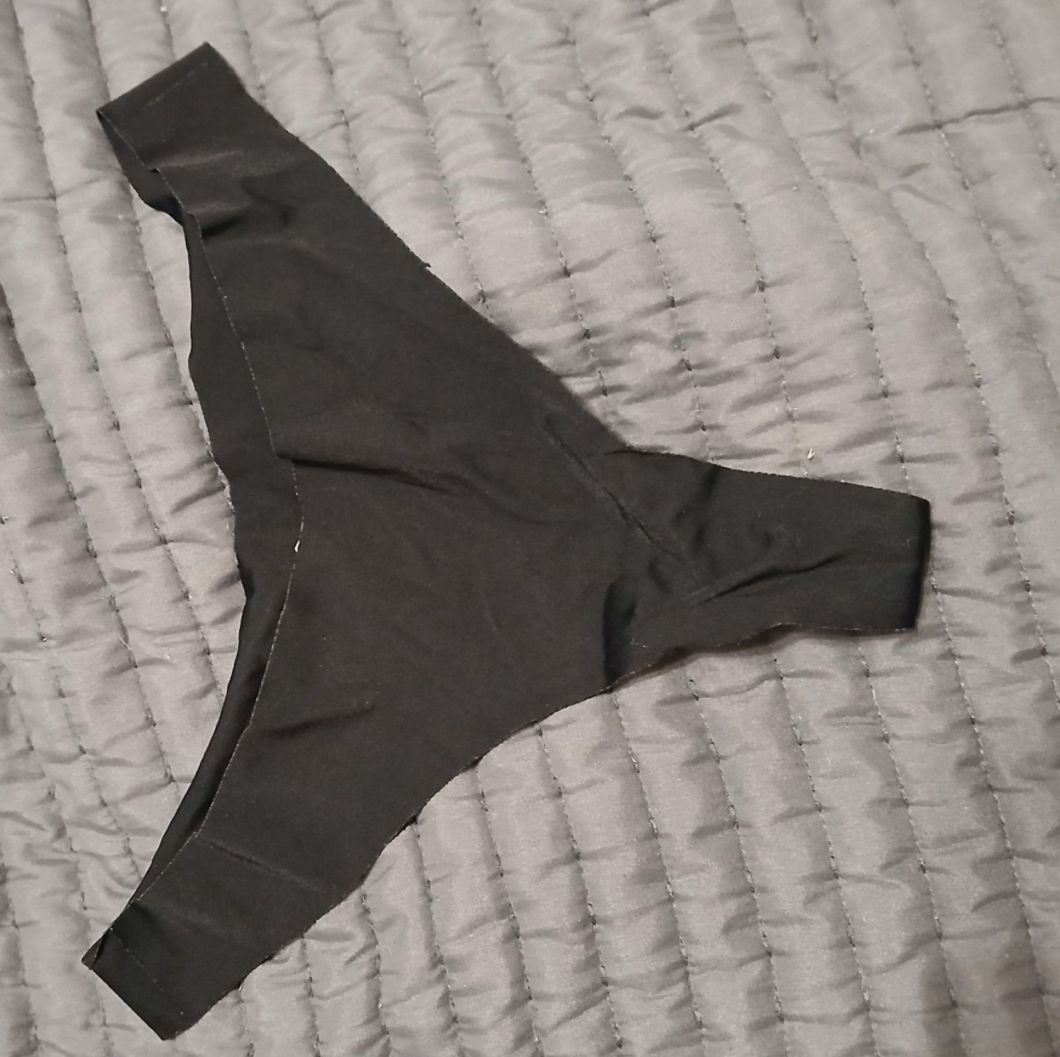 Black thong