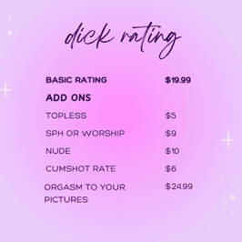 Video Dick Rating