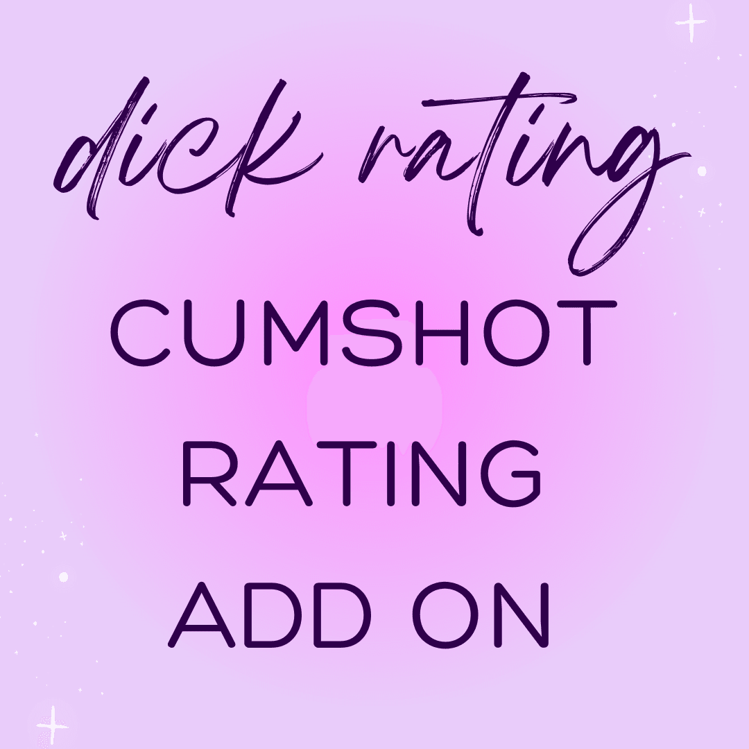 Dick Rating: Cumshot Rating