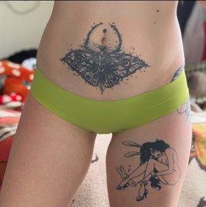green panties