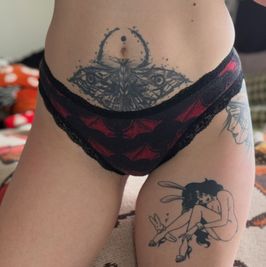 bat wing panties