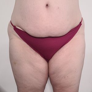 Maroon Cotton Thong