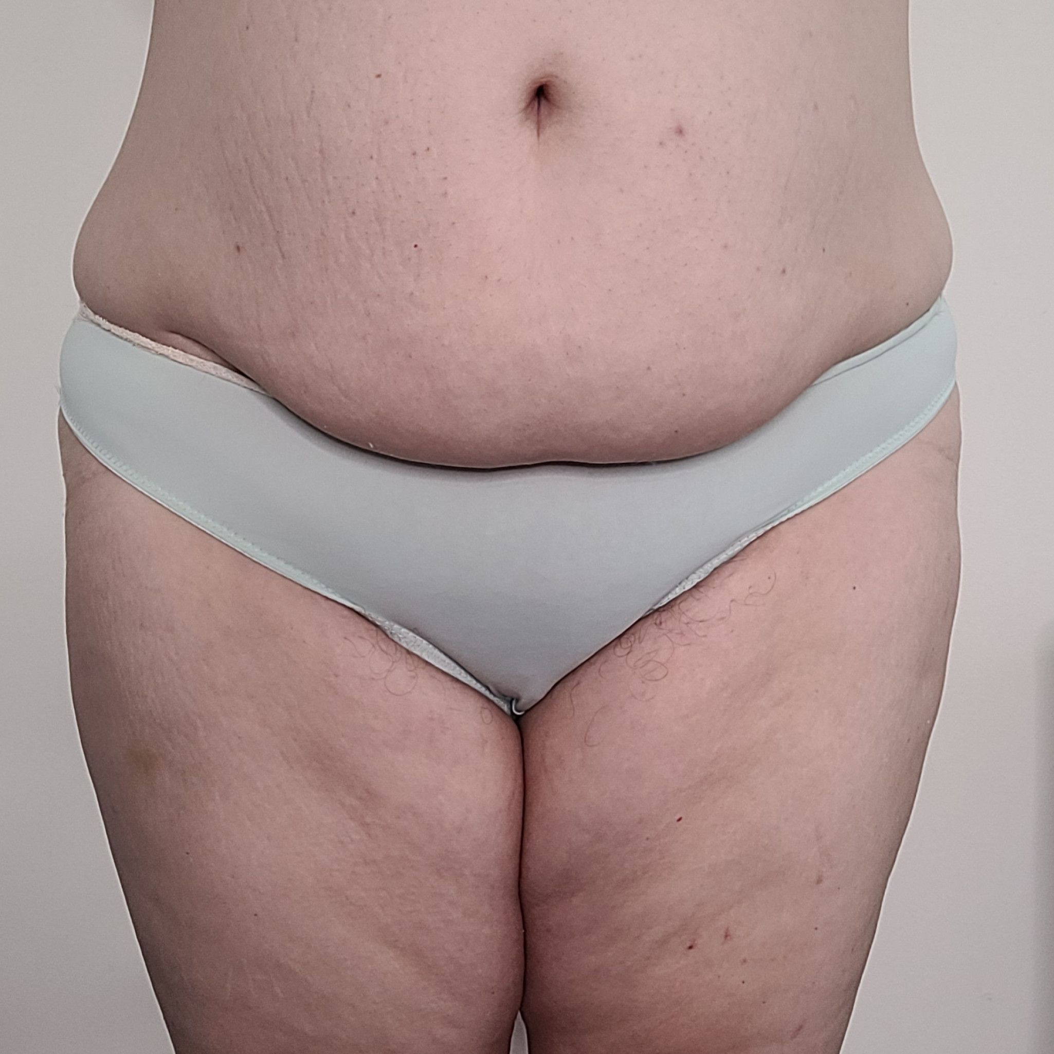 Green and Ivory Panties