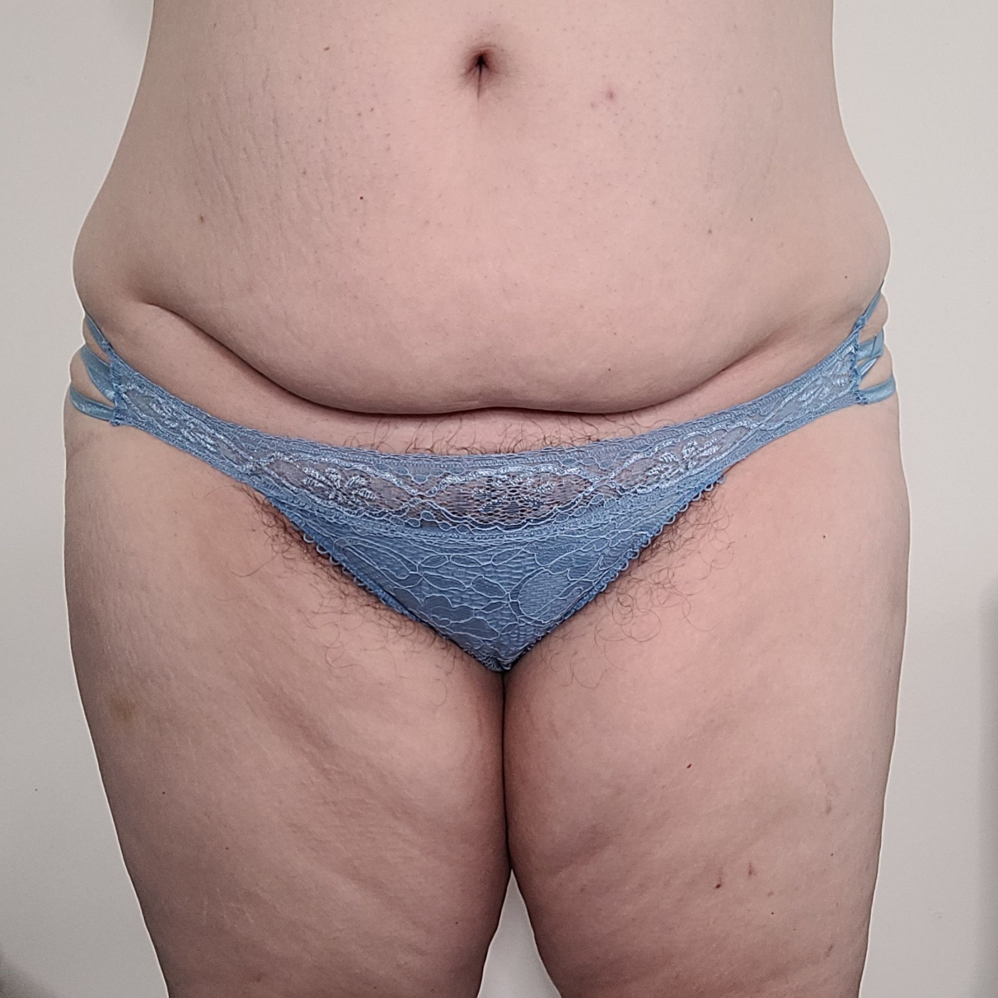 Blue Lace Panties