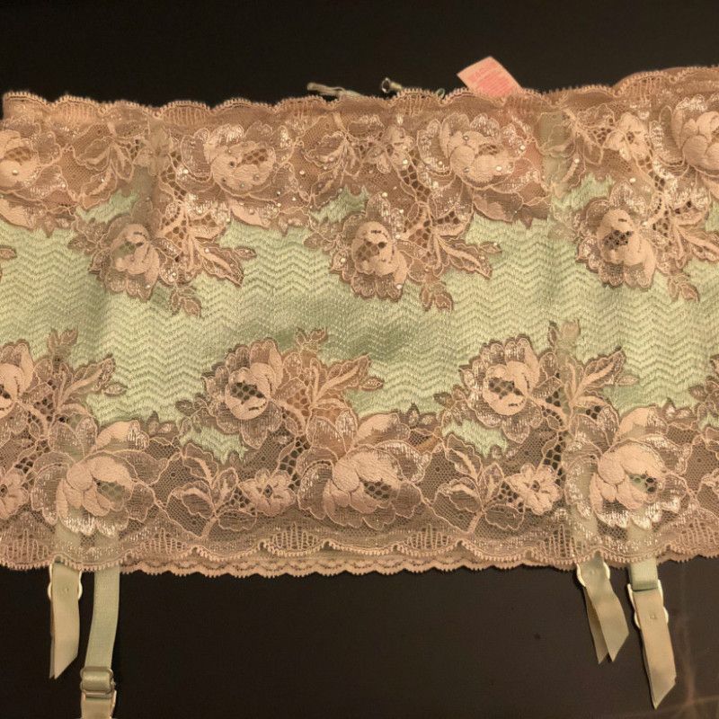 Gorgeous Crystal Garter Skirt