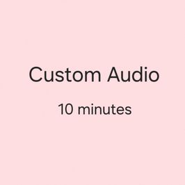 Custom Audio
