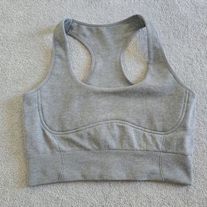 Grey Gym Top