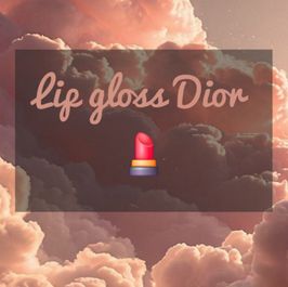 Lip gloss dior