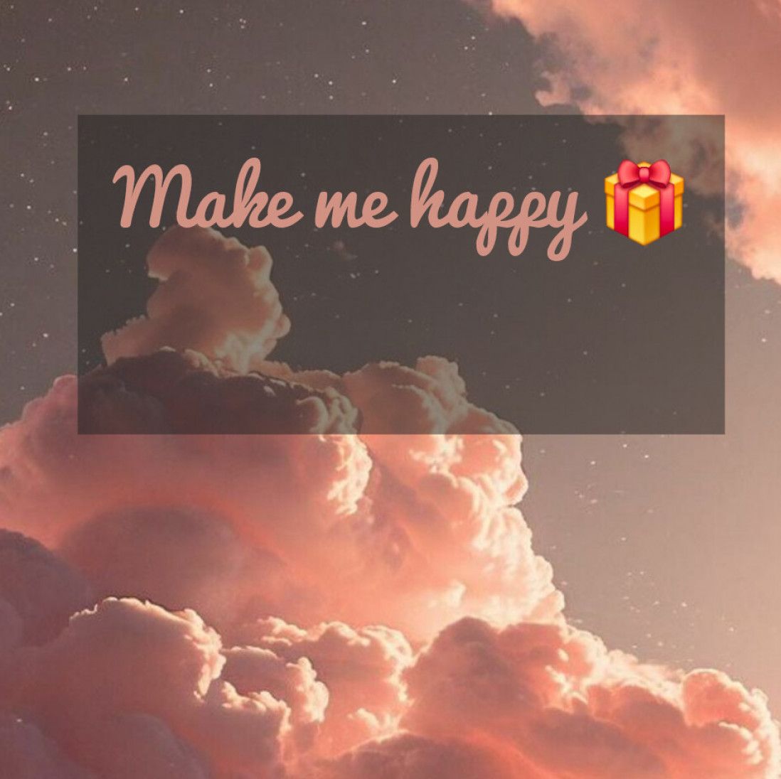 Just make me happy with a tip