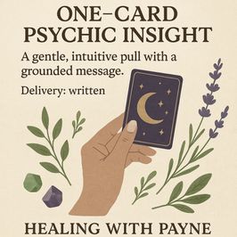 One Card psychic insight Reading