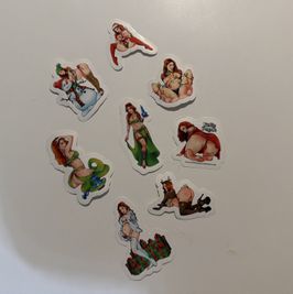 Kelly Payne 8 Sticker Set