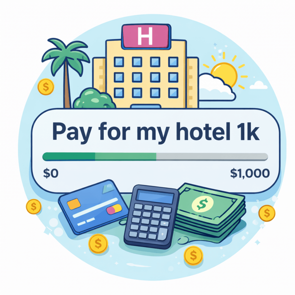 Pay for my Hotel in magical Collab Heaven