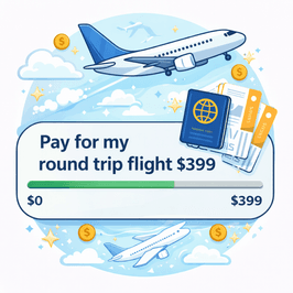 Pay for my Flight to collab heaven