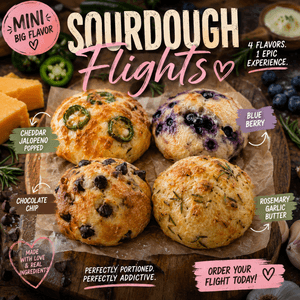 Mini Sourdough Flights