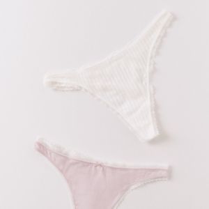 worn thong
