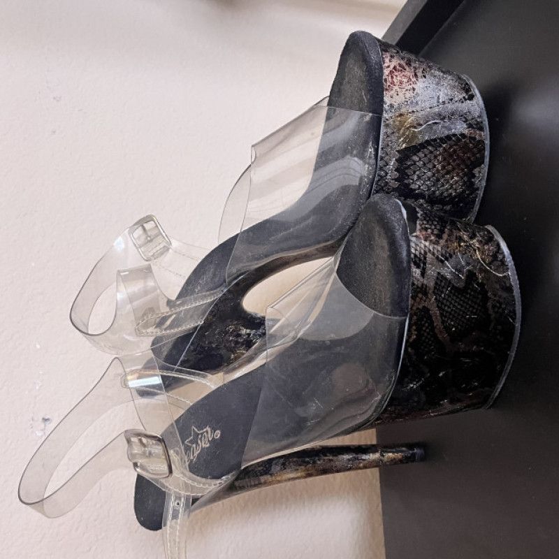 Sexy Snakeskin Heels
