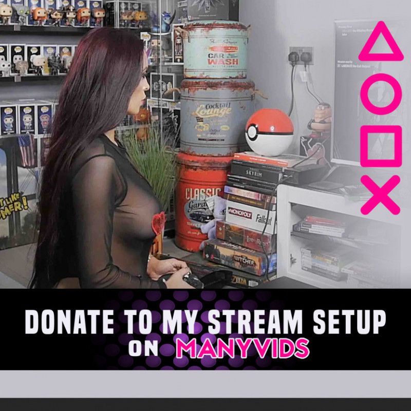 Donate to my MV Live Stream Setup