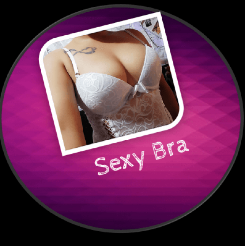 My sexy white Bra