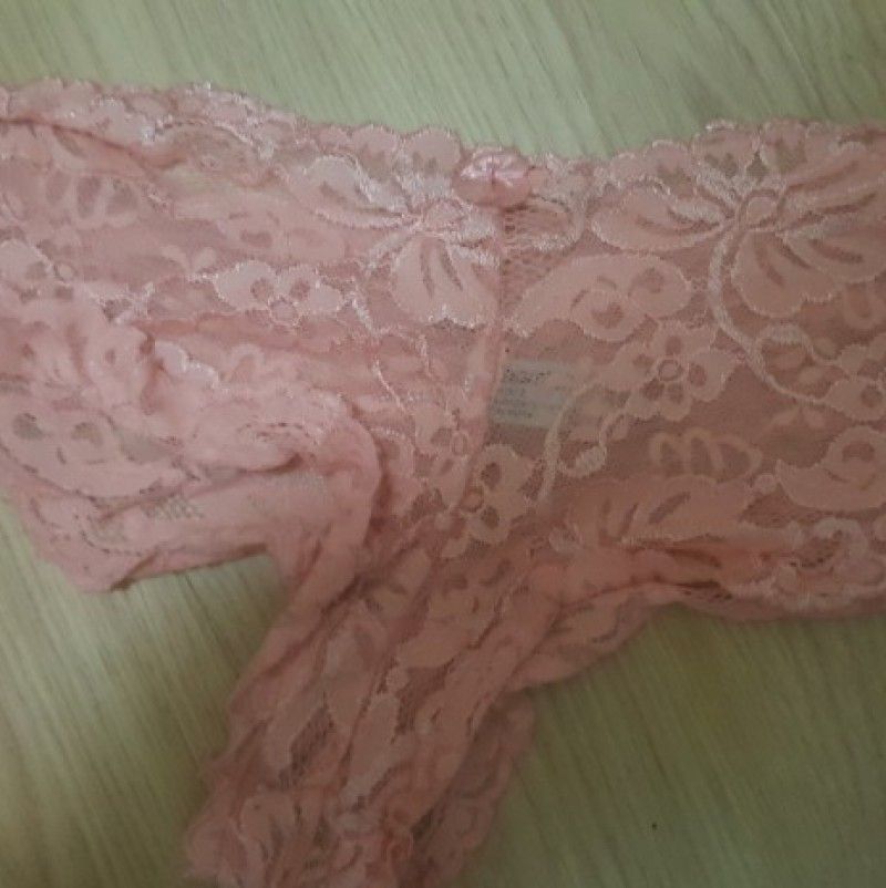 pink lace panty