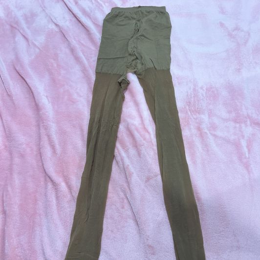 Worn and Torn Nylons Nude Color
