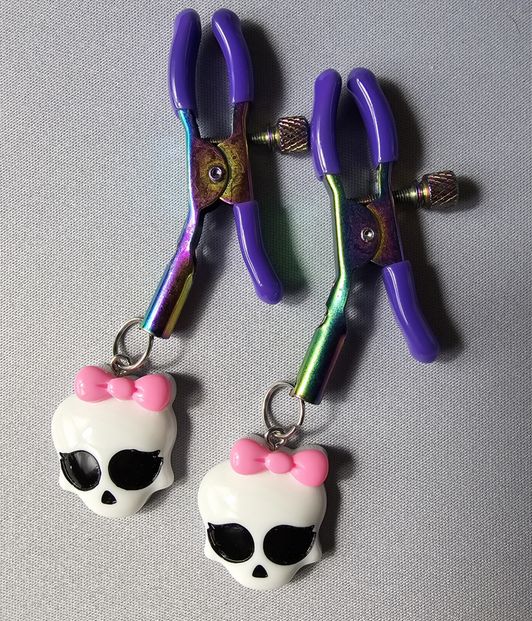 Custom made nipple clamps