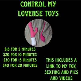 Control my lovense toys