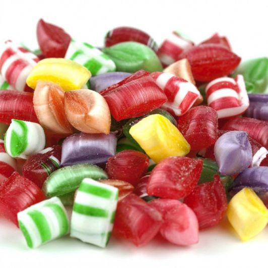 hard candy i sucked on