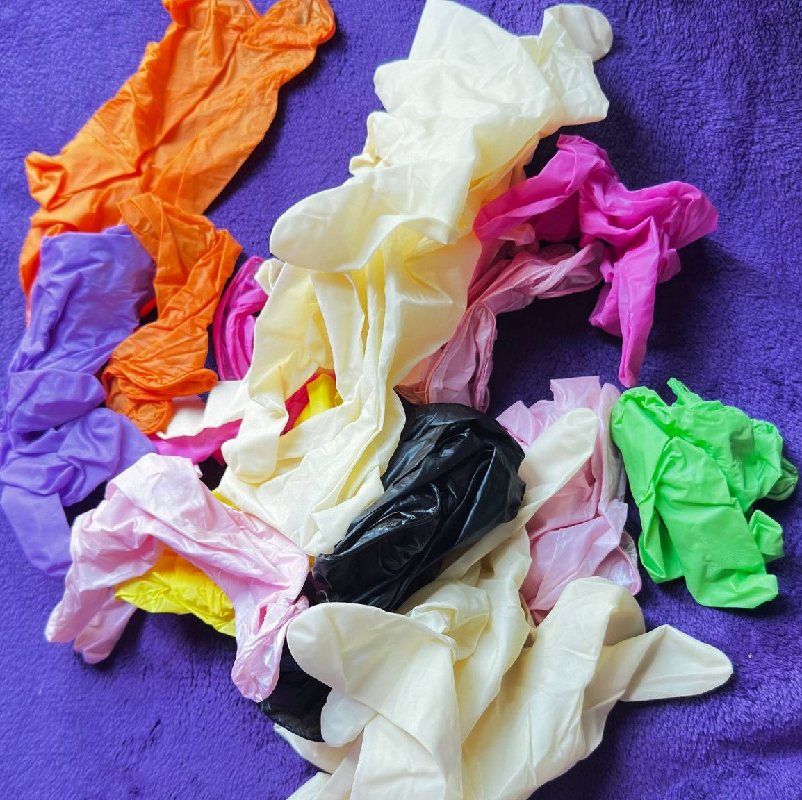 Random Medical Nitrile Gloves