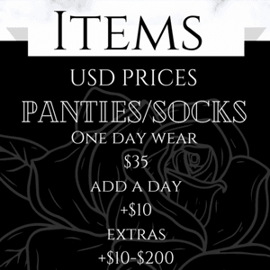CUSTOM SOCKS N PANTIES